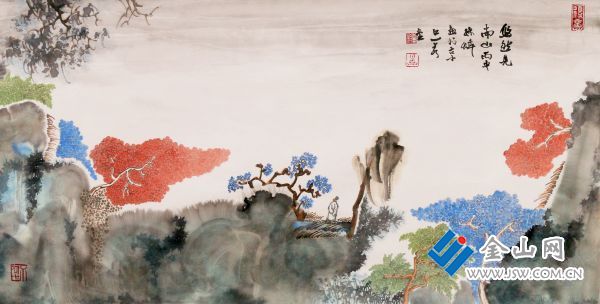 悠然见南山34&times;68cm 2016年