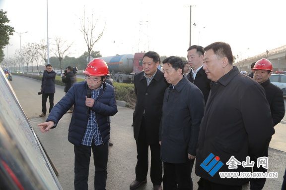 20170103市委夏錦文視察鎮丹高速段