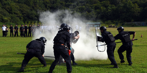 燃！镇江巡特警练精兵，迎国庆、保平安