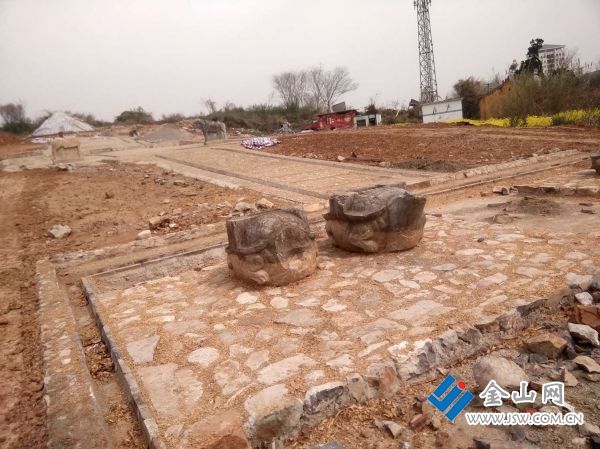 杨一清墓保护修缮工程进入尾声