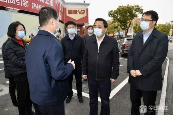 馬明龍赴揚中檢查疫情防控工作3