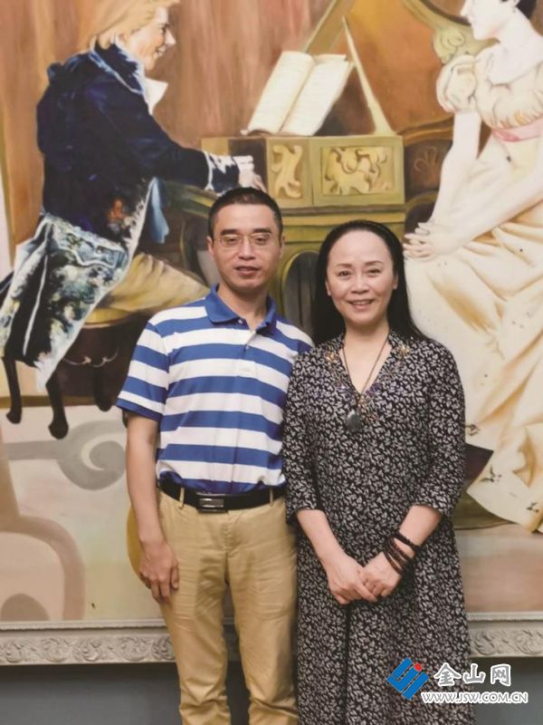 陶然（左）與母親徐新華