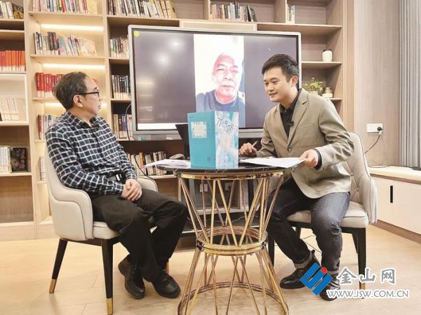著名作家格非視頻連線參與讀書分享會(huì) 圖片由采訪者提供