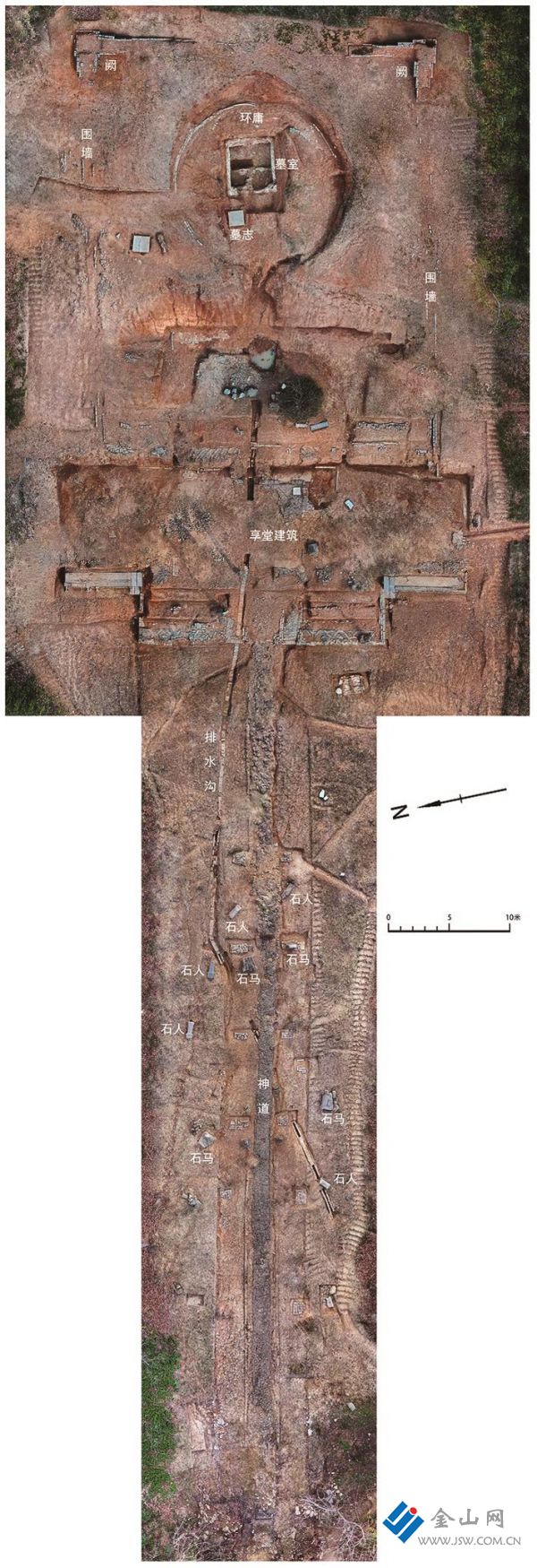曾布墓正射影像