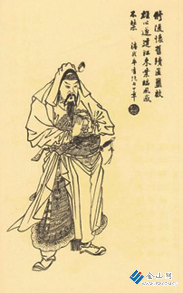 孫堅(jiān)像