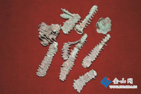 句容出土的南朝鑄廢錢(qián)芯