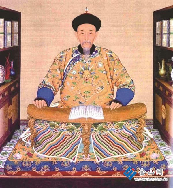 康熙皇帝畫像 圖：盧政 提供