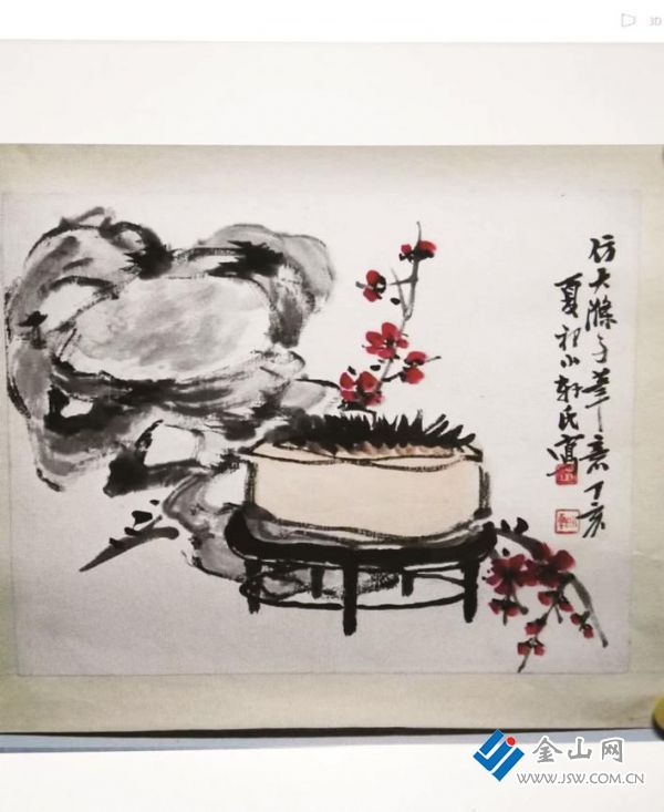 苗小軒畫作 圖：張風(fēng)雷 提供