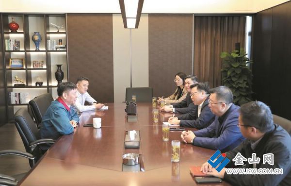 走访全国人大代表、江苏天工集团党委书记、江苏天工集团有限公司董事长、天工国际董事局主席朱小坤