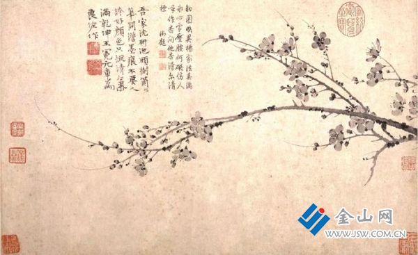 王冕“墨梅圖”