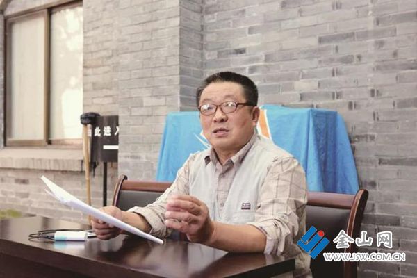 許金龍講解鎮(zhèn)江方言 受訪者 提供