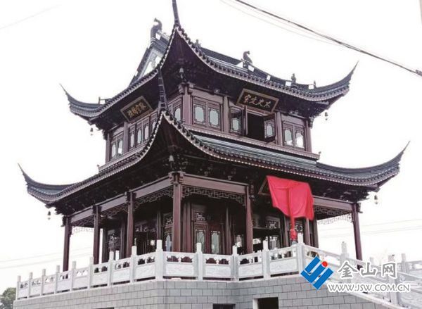 2021年建成的進(jìn)士亭 圖：盧政 提供