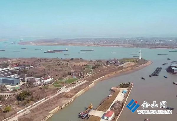 諫壁閘江河交匯處