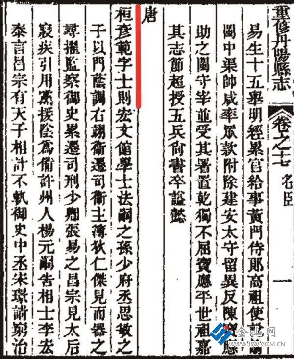 《光緒丹徒縣志》 獸窟山記載 圖：王禮剛 提供