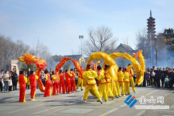 龙行龘龘贺新年（组照4）+（2024.2.14.金山，甲辰龙年舞龙表演）+张元景+13906101632