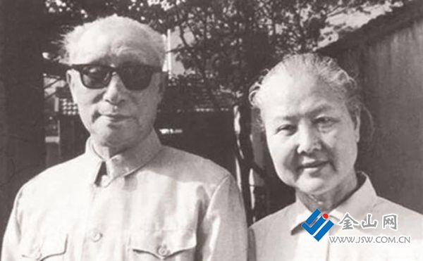 老年的管文蔚夫婦