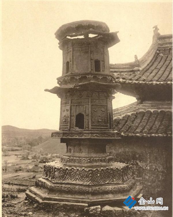 甘露寺鐵塔老照片