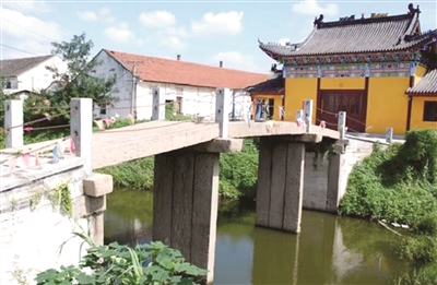 青龍山廟與明代扈云橋 圖：蔣國(guó)清 提供