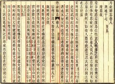 《光緒丹徒縣志》記載