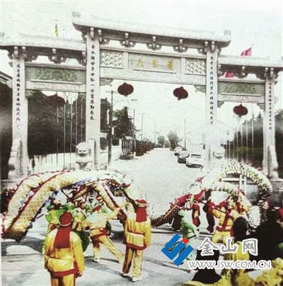 黃固莊村口牌坊 圖：蔣國(guó)清 提供