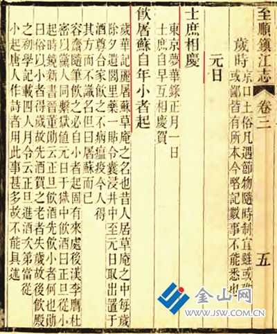 《至順鎮(zhèn)江志》卷三·風俗