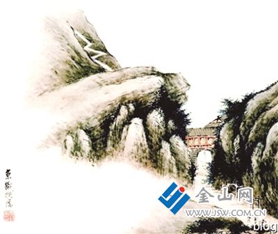 清周鎬二十四景圖《京畿曉發(fā)》