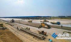鎮江東站貨場遷建工程全力推進