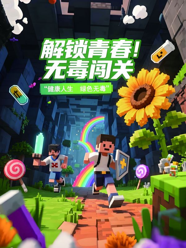 最佳視覺公益海報 解鎖青春 無毒闖關 