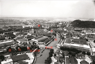 金山河、金山河橋、新開(kāi)河、金山橋 圖：王禮剛 提供