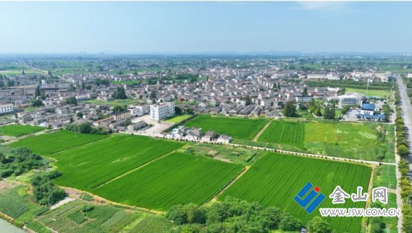 姚橋鎮(zhèn)全景 李嘉斌 攝