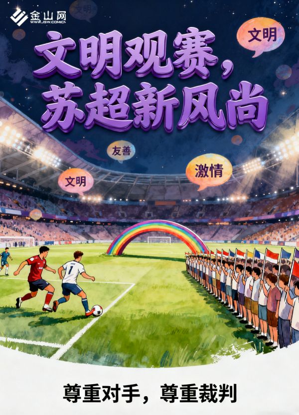文明觀(guān)賽 蘇超新風(fēng)尚