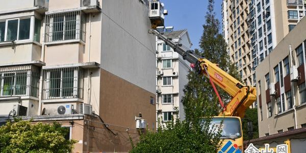 老舊小區(qū)“外貌”換新顏