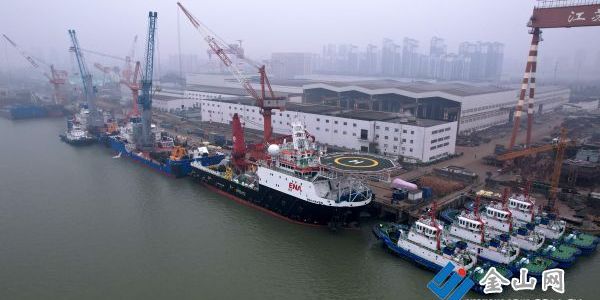 鎮(zhèn)江船廠新年生產(chǎn)迎來“開門紅”