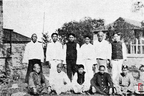 圖7&emsp;1924年潤州中學工友合影