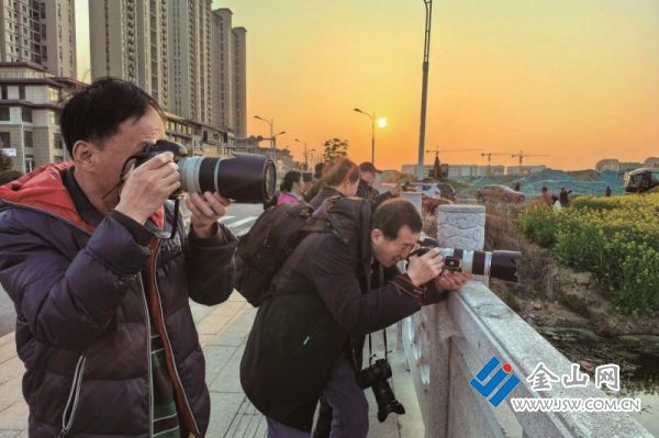 攝影家進行攝影采訪 卞鵠 攝