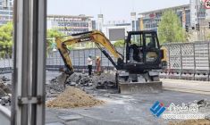 大市口交叉口消危整改工程第四象限施工全面展開