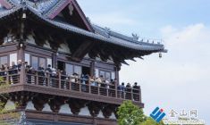 登臨北固樓 感受春日里的古城風(fēng)光