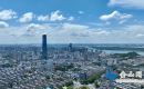 台风来临前夕 镇江碧空如洗城市风光如画