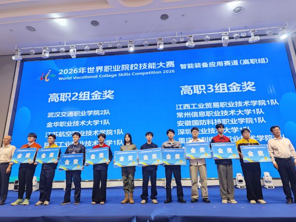喜讯！江苏航空职业技术学院斩获2026年世界职业院校技能大赛金奖(图3)
