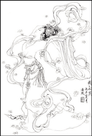 掌中舞罢箫声绝